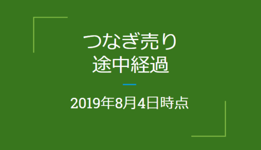 2019年8月銘柄のクロス状況（8月4日時点）