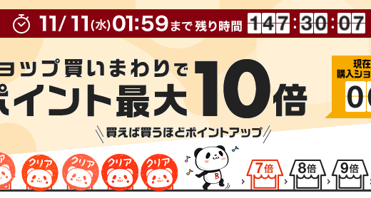 【完走】2020年11月楽天マラソンで購入した商品の紹介！