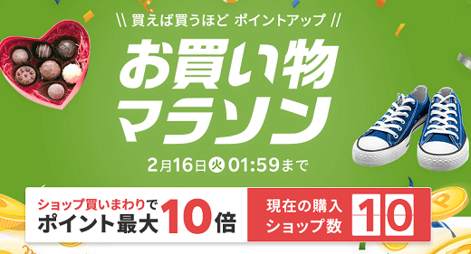 【完走】2021年2月楽天マラソンで購入した商品の紹介！