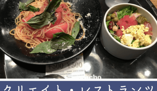 【PASTA MARCHE AWkitchen’s 丸の内】クリエイトレストランツの株主優待で食事してきました