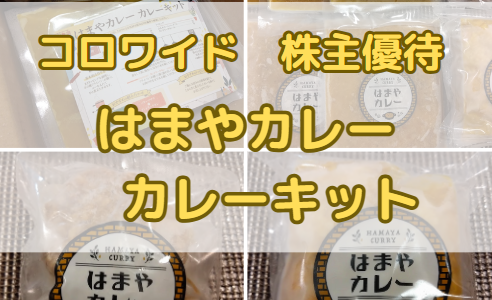 【コロワイド株主優待】はまやカレー　カレーキットが到着